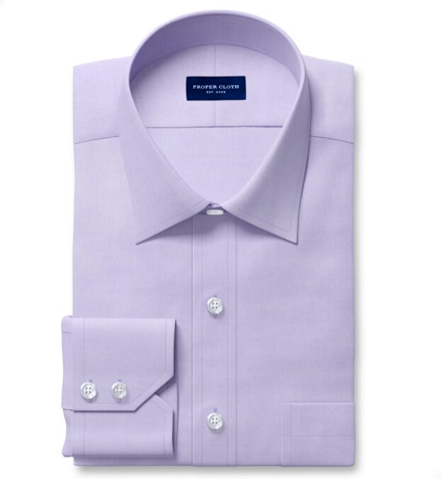 lilac oxford shirt