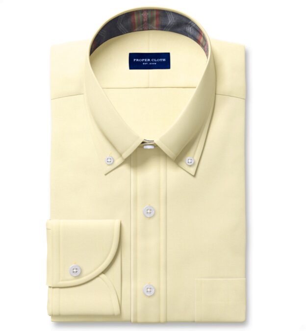 light yellow mens dress shirt Custom Men's Pale Yellow Linen Shirt Luxire Custom Clothing