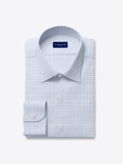 Custom Non-Iron Stretch Supima White Twill Shirt Shirt