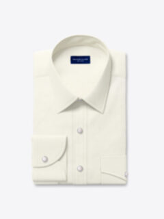 Custom Japanese Off White Selvedge Chambray Shirt Shirt
