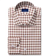 Shop Brown Organic Cotton Gingham