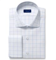 Shop Como Grey and Blue Glen Check