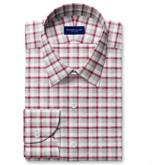 men's cranberry dress shirt Mens Cranberry JOSEPH & FEISS Wrinkle Free Dress Shirt 16-34/35