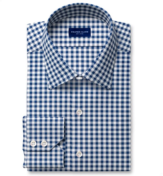 white christmas dresses Supima Non-Iron Cotton Solid Color Straight Collar Dress Shirt - White