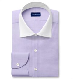 lilac oxford shirt