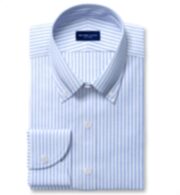Shop Clark Blue University Stripe Oxford Cloth