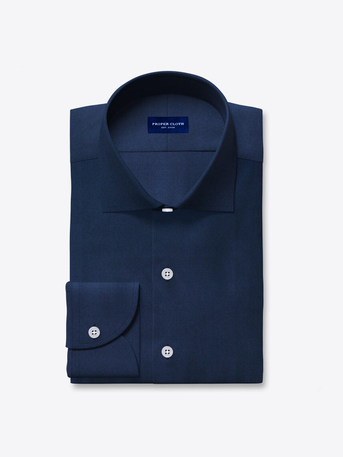 Thomas Mason Midnight Luxury Broadcloth Dress Shirt Shirt by