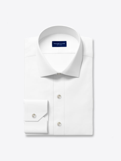 Non-Iron White Dobby