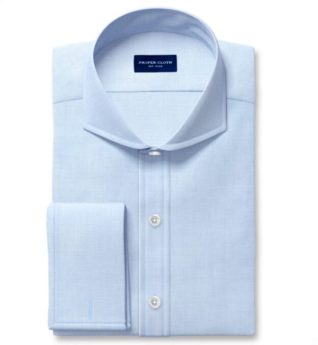 Light Blue Summer Oxford Custom Dress Shirt Shirt by Proper Cloth