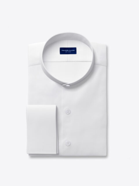 Thomas Mason White Premium Oxford Cloth