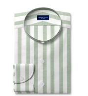 Shop Portuguese Fern Awning Stripe Cotton Hemp Oxford