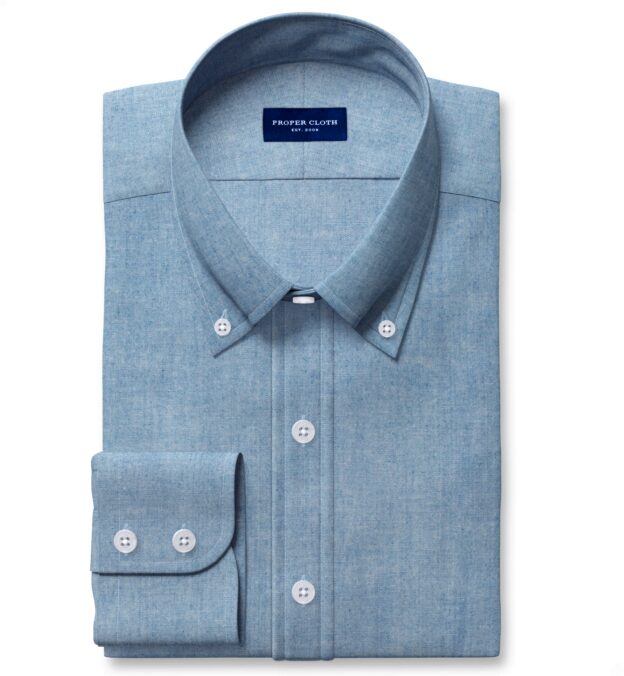Blue Indigo Chambray Shirt