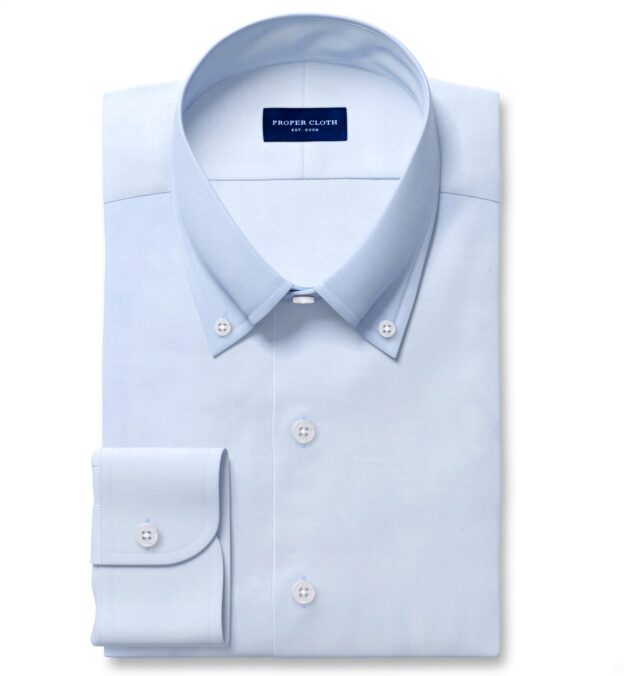 dress shirt women Women's Modern Fit Dress Shirt in Blue Print L