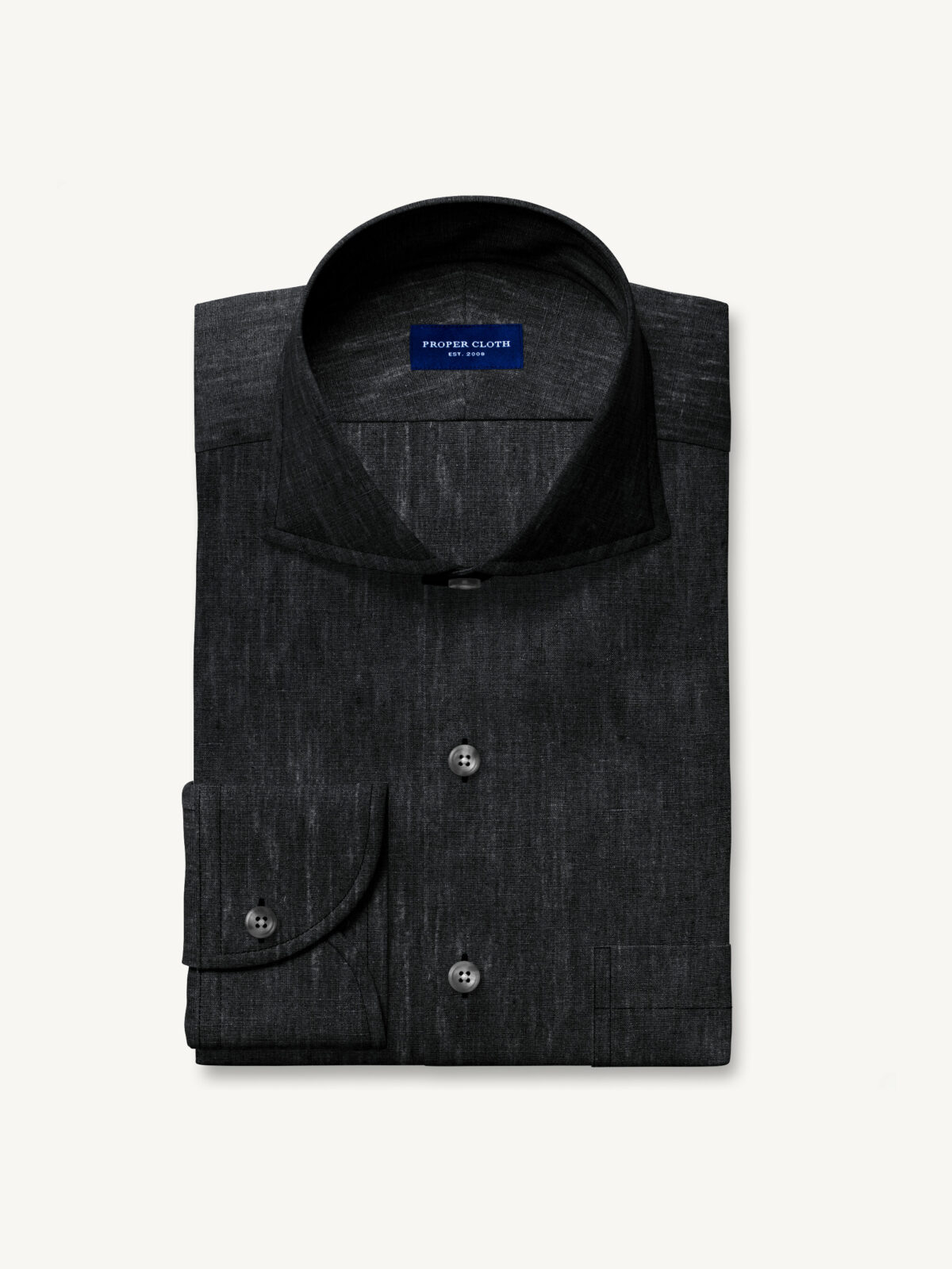mens irish dress shirts Collarless Irish Grandfather Shirt
