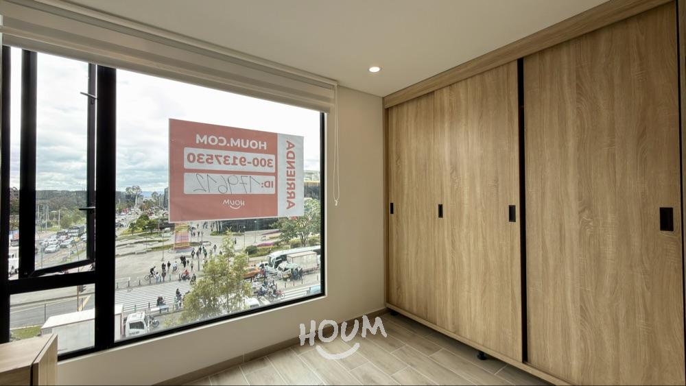 Apartamento de 1 alcoba en arriendo en Los Monjes, Santa Cecilia, Bogotá, 29 m² · foto 3 de 14