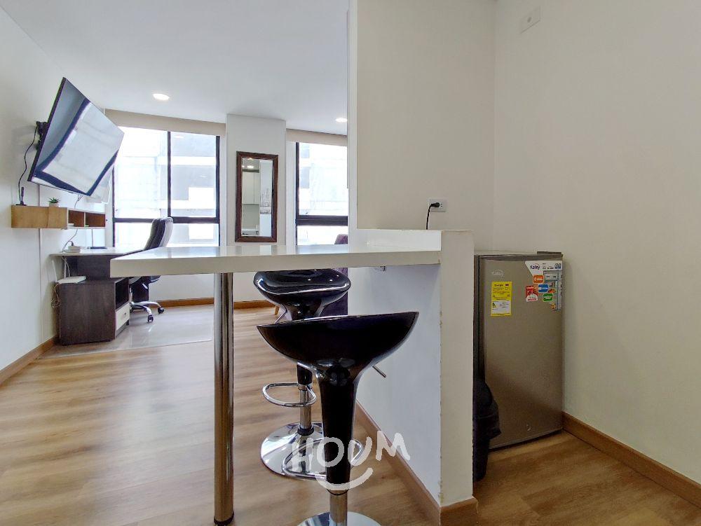 Apartamento de 1 alcoba en arriendo en Alameda, Bogotá, 33 m² · foto 13 de 24