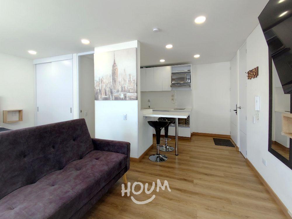 Apartamento de 1 alcoba en arriendo en Alameda, Bogotá, 33 m² · foto 9 de 24