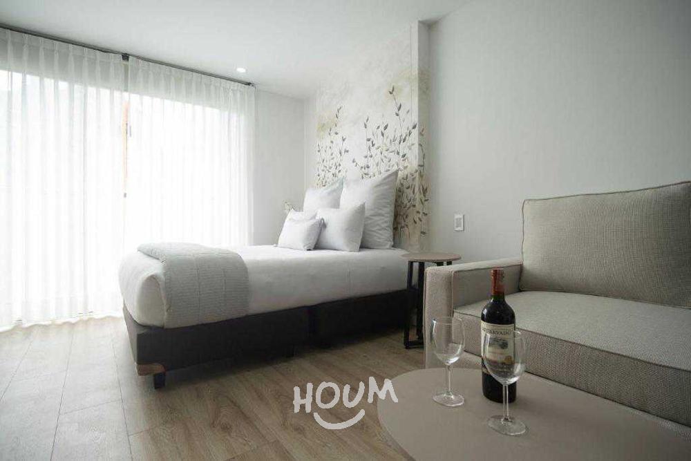 Apartamento de 1 alcoba en venta en Chico, Bogotá, 37 m² · foto 3 de 19