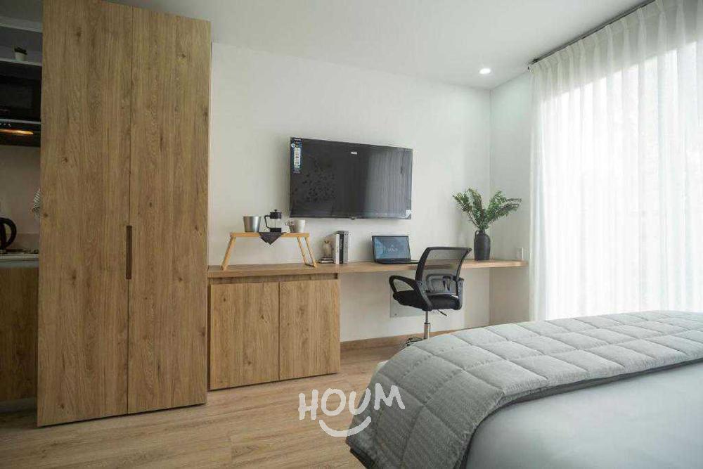 Apartamento de 1 alcoba en venta en Chico, Bogotá, 37 m² · foto 4 de 19