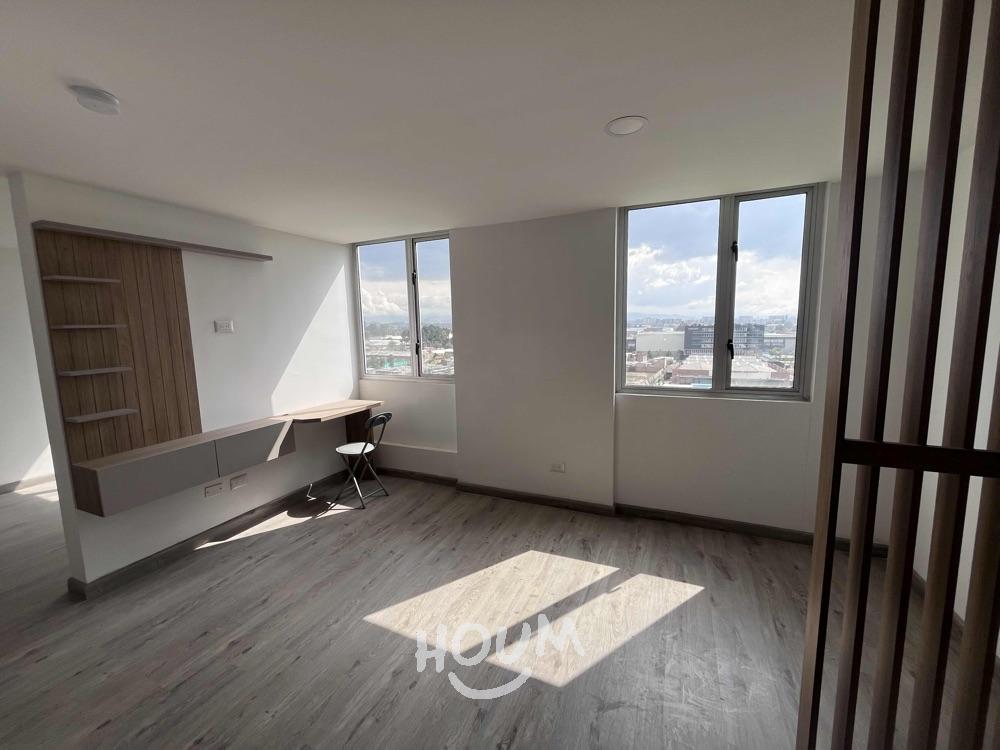 Apartamento de 1 alcoba en arriendo en Puerta De Teja, Bogotá, 28 m² · foto 2 de 13
