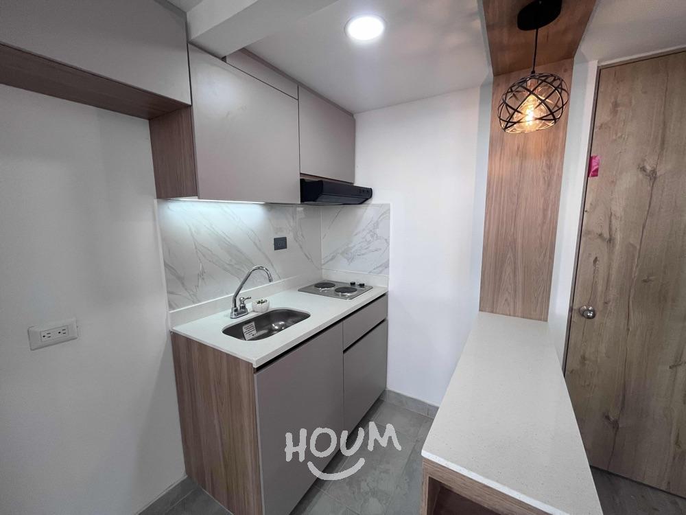 Apartamento de 1 alcoba en arriendo en Puerta De Teja, Bogotá, 28 m² · foto 3 de 13