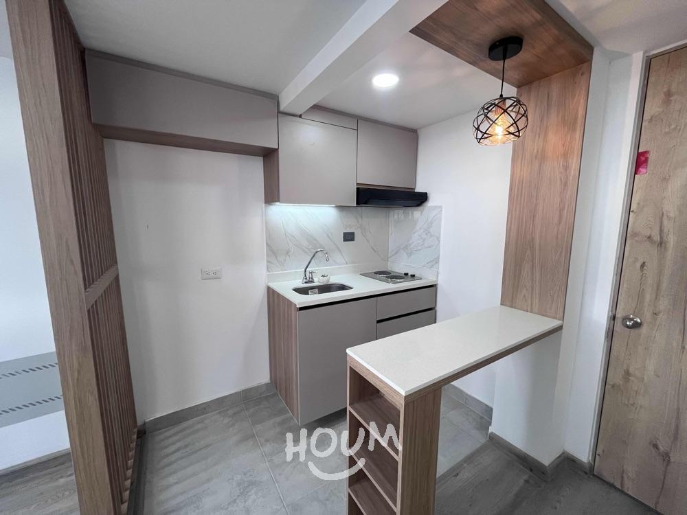 Apartamento de 1 alcoba en arriendo en Puerta De Teja, Bogotá, 28 m² · foto 4 de 13