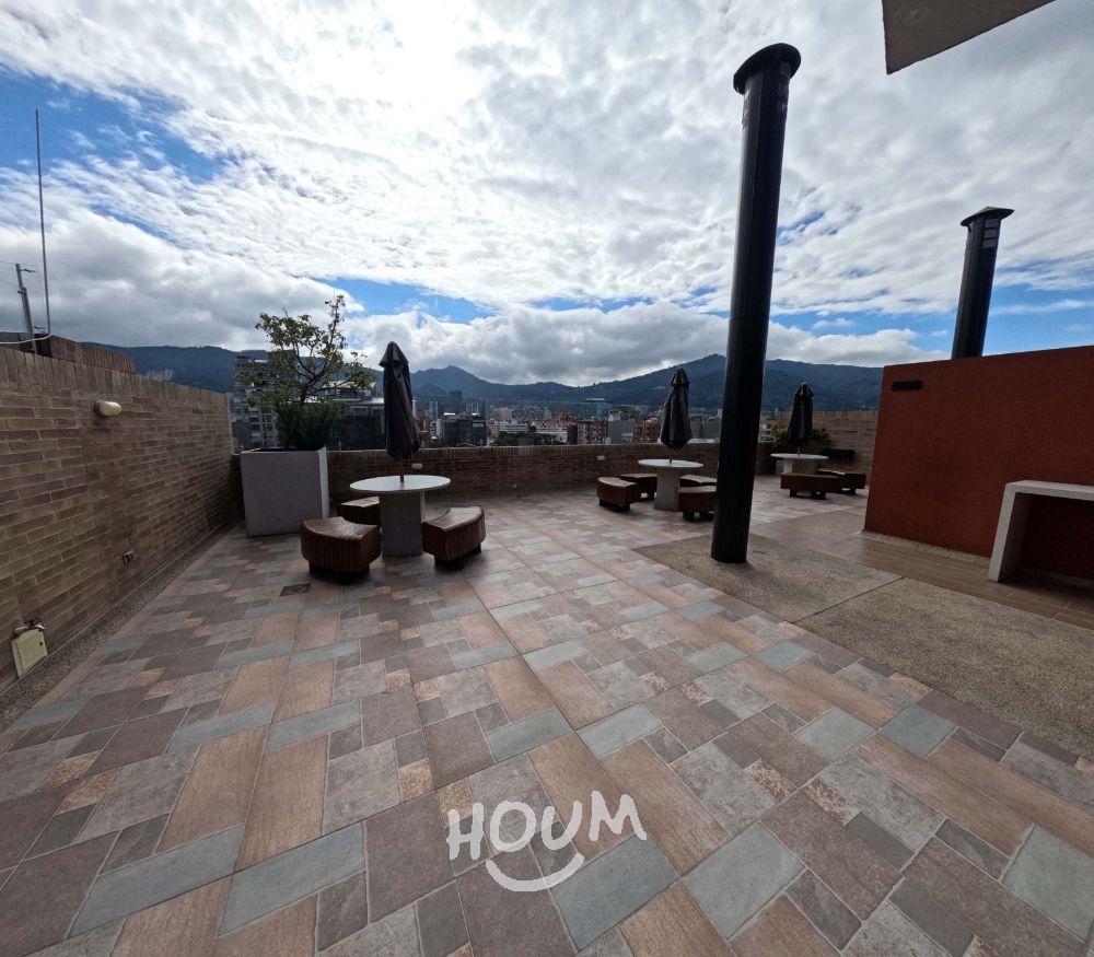 Apartamento de 1 alcoba en venta en Santa Barbara Occidental, Bogotá, 18 m² · foto 10 de 16