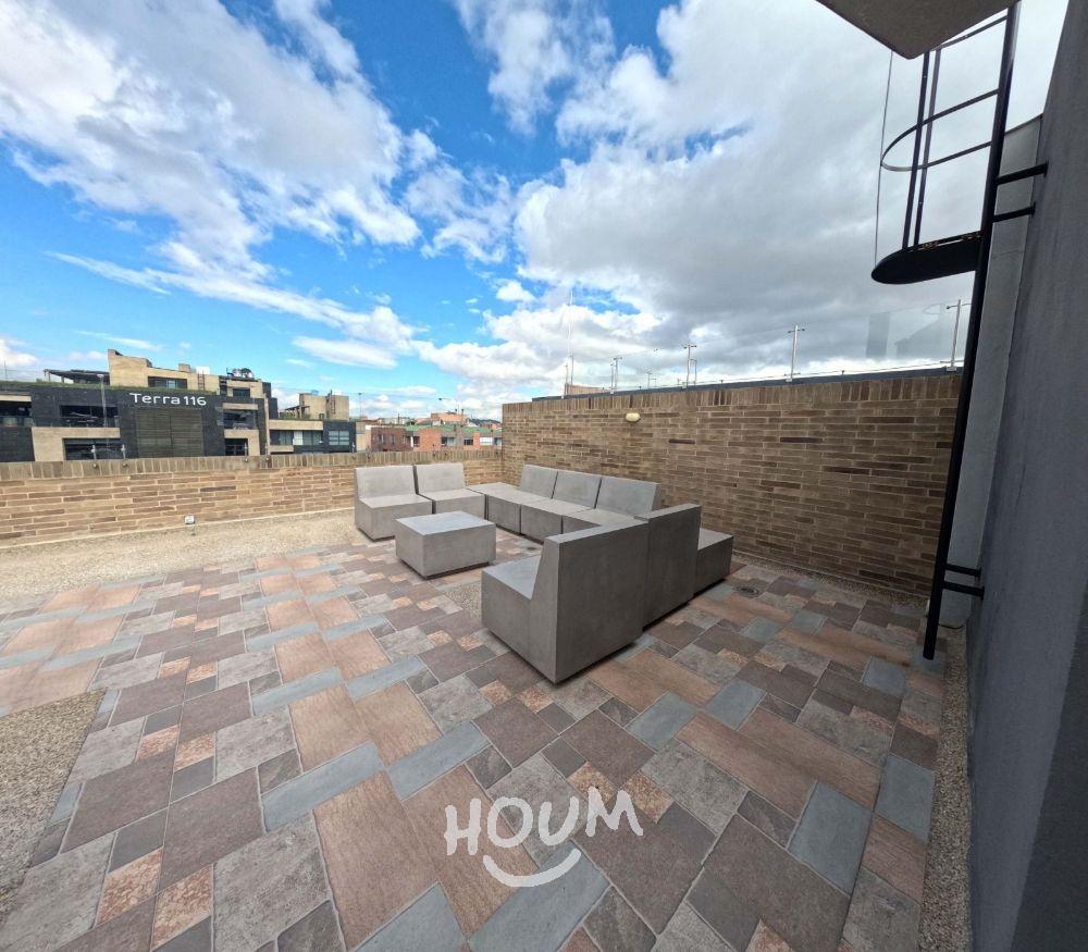 Apartamento de 1 alcoba en venta en Santa Barbara Occidental, Bogotá, 18 m² · foto 11 de 16