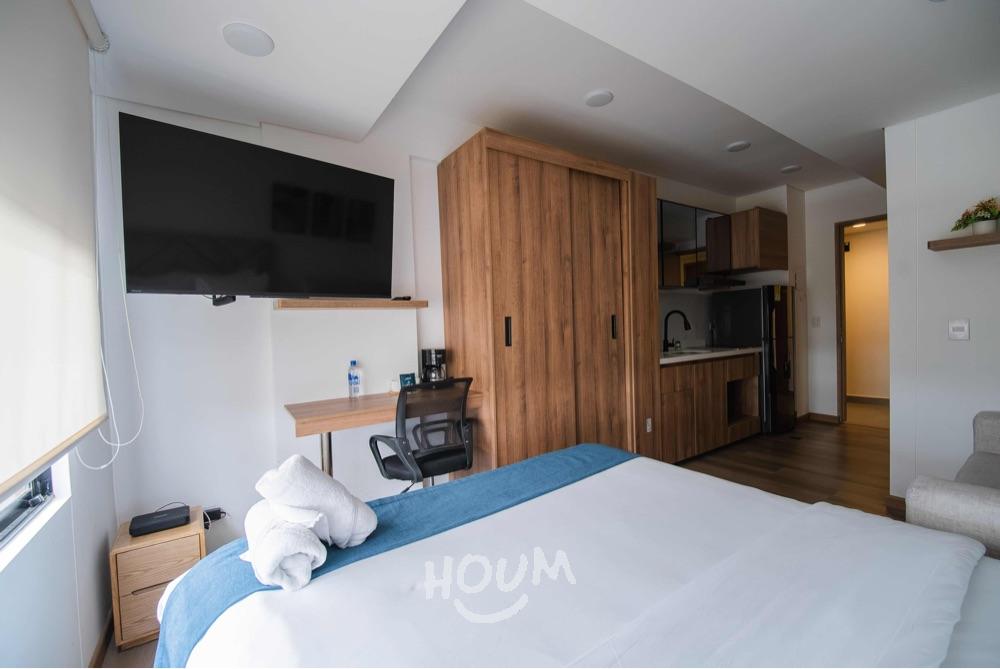 Apartamento de 1 alcoba en venta en La Castellana, Los Andes, Bogotá, 20 m² · foto 6 de 23