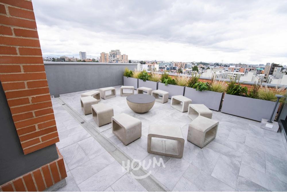 Apartamento de 1 alcoba en venta en La Castellana, Los Andes, Bogotá, 20 m² · foto 18 de 23