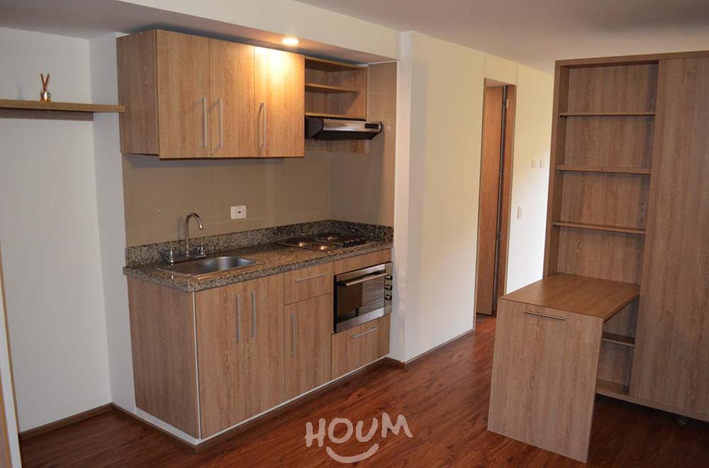 Apartamento de 1 alcoba en venta en Chapinero Alto, Pardo Rubio, Bogotá, 32 m² · foto 12 de 24
