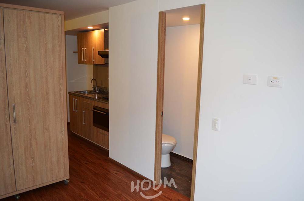 Apartamento de 1 alcoba en venta en Chapinero Alto, Pardo Rubio, Bogotá, 32 m² · foto 9 de 24