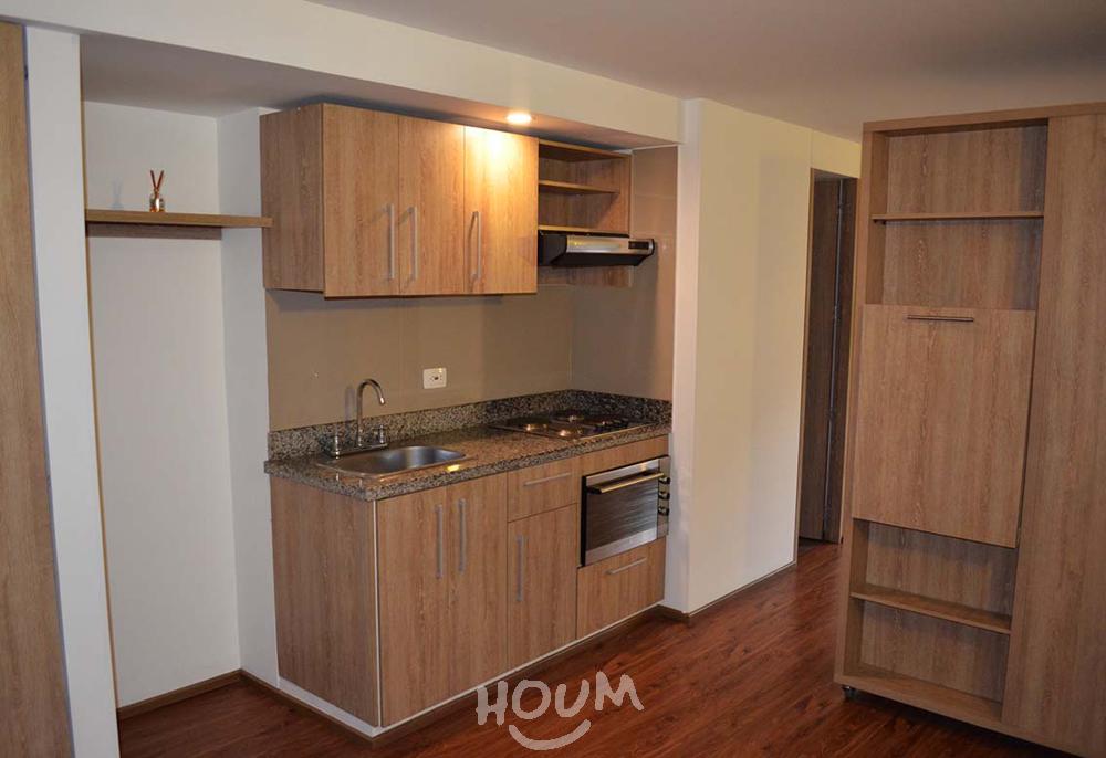 Apartamento de 1 alcoba en venta en Chapinero Alto, Pardo Rubio, Bogotá, 32 m² · foto 11 de 24