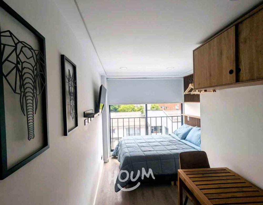 Apartamento de 1 alcoba en venta en Nuevo Campin, Bogotá, 15 m² · foto 13 de 21