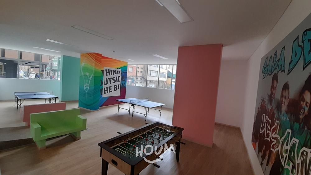Apartamento de 1 alcoba en venta en Las Nieves, Bogotá, 28 m² · foto 14 de 15