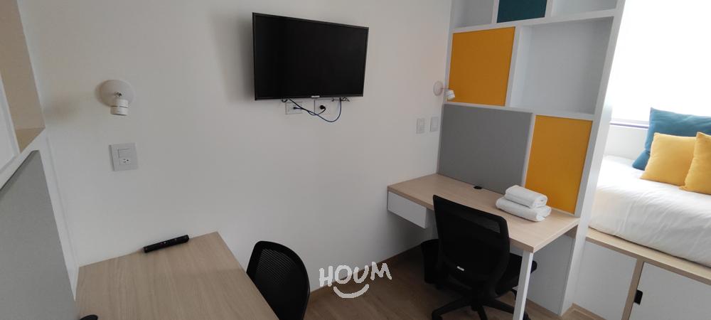 Apartamento de 1 alcoba en venta en Las Nieves, Bogotá, 26 m² · foto 7 de 8