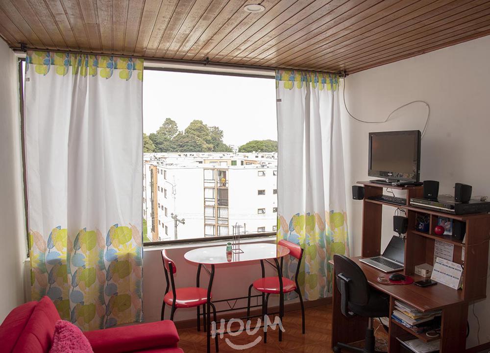 Apartamento de 1 alcoba en venta en Villa Del Campo, Suba, Bogotá, 28 m² · foto 5 de 13