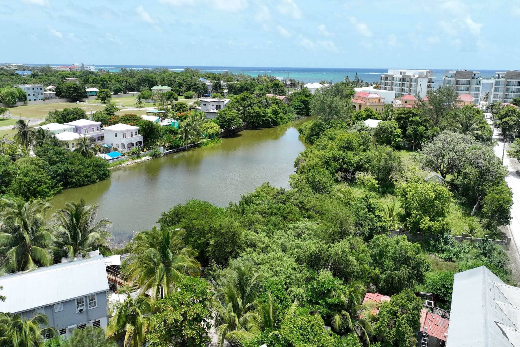 Lakeside Lot sits NW of 'Alaia' in San Pedro, short walk to the