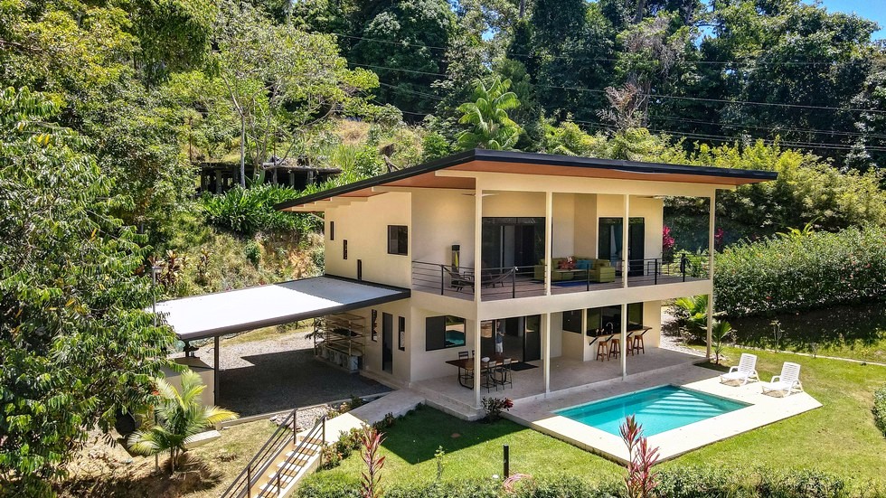 Contemporary Ocean View Estate Minutes from the Beach in Uvita