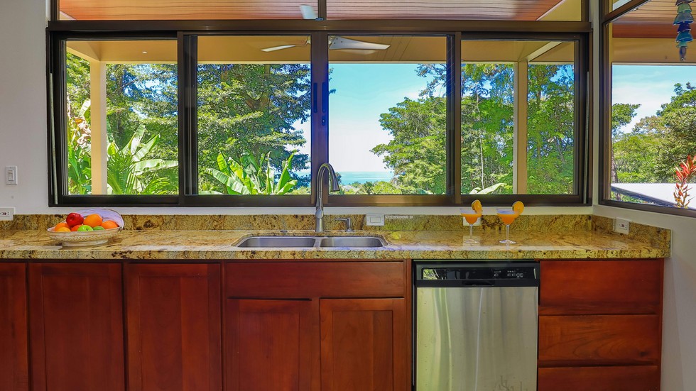 Contemporary Ocean View Estate Minutes from the Beach in Uvita
