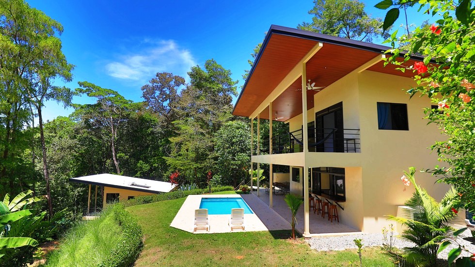 Contemporary Ocean View Estate Minutes from the Beach in Uvita