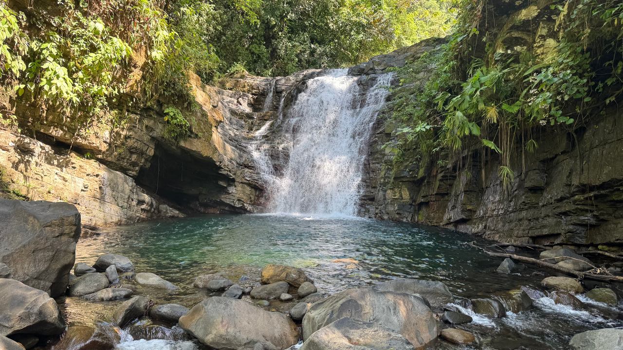 101 Acre Waterfall Riverfront and Ocean View Farm in Playa Uvita