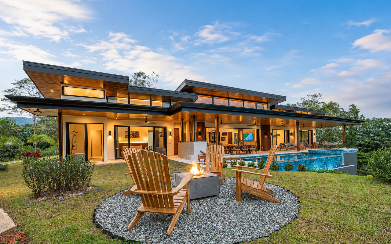 Luxury Modern Tropical Estate in Playa Dominical