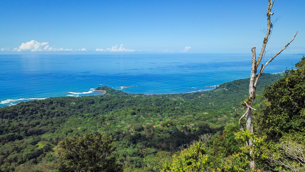 Land Parcel with Ocean and Waterfall Views in Escaleras Dominical