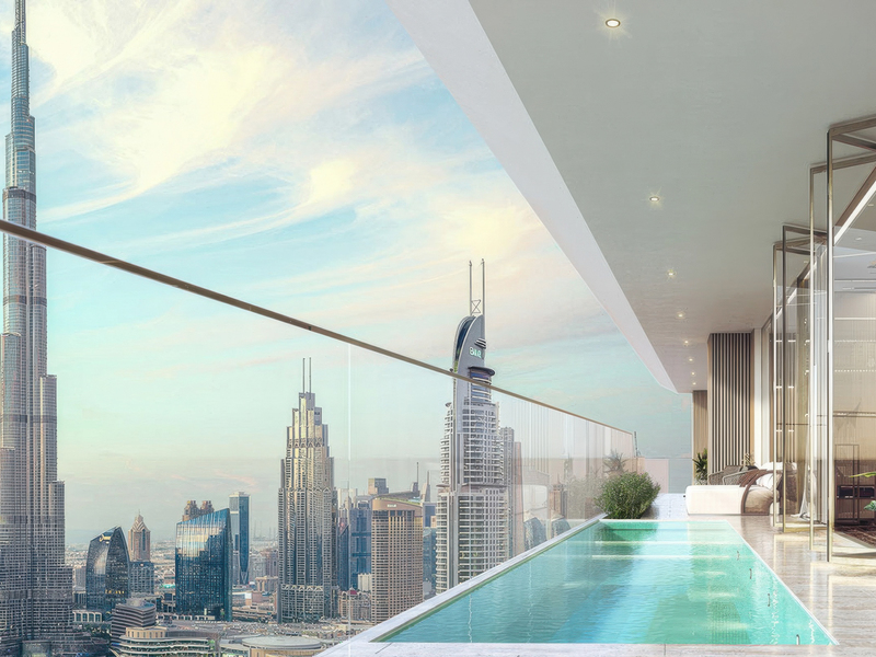 Impressive Half-Floor Penthouse in Downtown Dubai