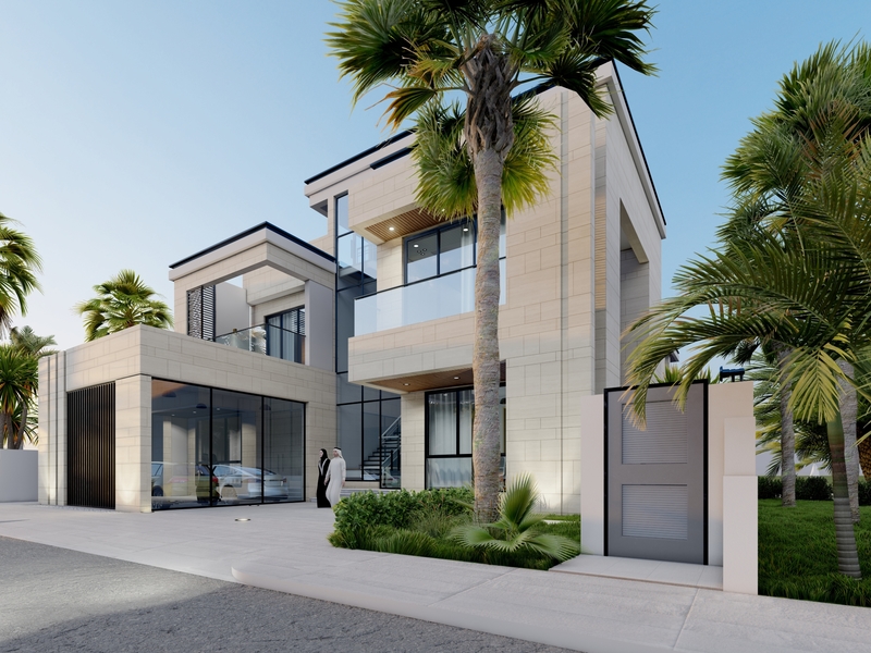 Brand New 5-Bedroom Modern Villa with Roof Terrace