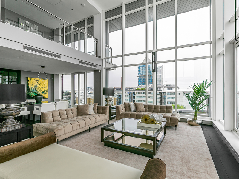 Exceptional two-story penthouse