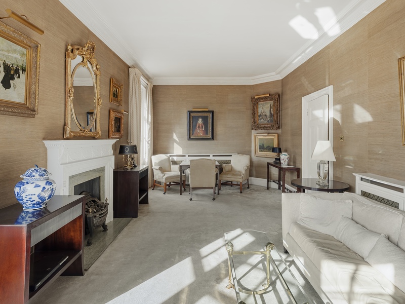 Three-bedroom apartment on Mayfair’s finest street