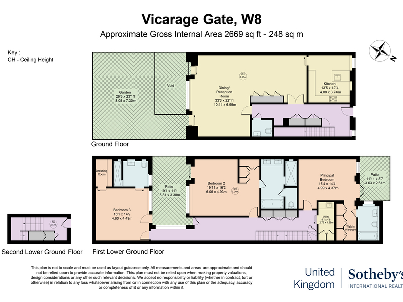 Elegant Three-Bedroom Duplex with Private Garden in the Heart of Kensington