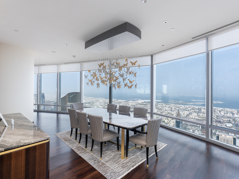 Unique Upgraded Penthouse in Burj Khalifa